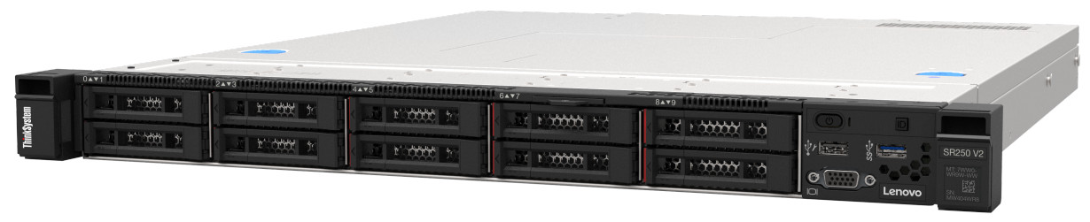 Lenovo ThinkSystem SR250 V2 di XDC